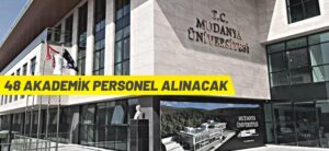 48 AKADEMİK PERSONEL ALINACAK