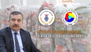 KÜTBO’DAN 500 AİLEYE GIDA YARDIMI