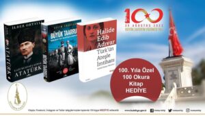 VALİ ÇELİK’TEN 100 OKURA KİTAP