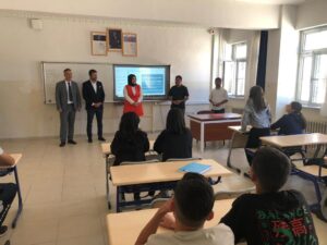 KAYMAKAM DOĞAN’DAN SPOR LİSESİNE ZİYARET