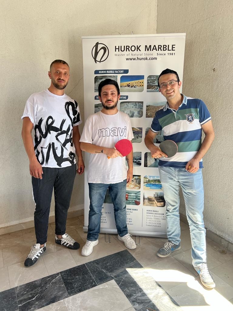 Kütahya’da, Hurok Marble çalışanları