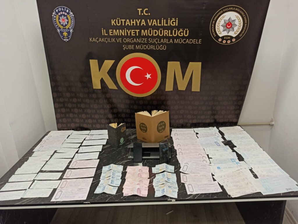 Kütahya’da tefecilik yaptığı iddia