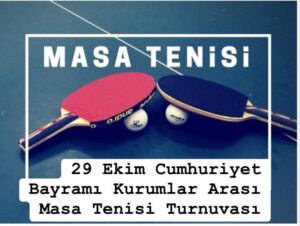 29 EKİM ŞEREFİNE TURNUVA