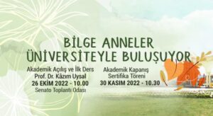 ANNE ÜNİVERSİTESİ İKİNCİ KEZ BAŞLIYOR