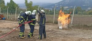 Doğalgaz Yangınlarına Karşı Tatbikat