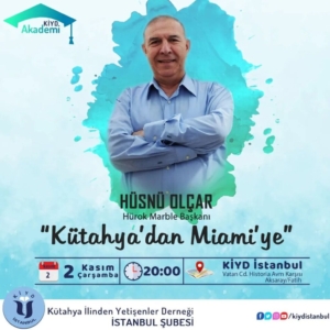 HÜSNÜ OLÇAR, KİYD AKADEMİ’DE