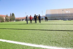 YEŞİLAY SPOR TESİSLERİNDE SONA DOĞRU