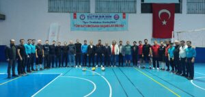 EĞİTİM CAMİASI VOLEYBOLDA YARIŞIYOR