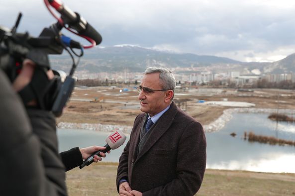 Yedigöller Rekreasyon alanında inşaatın