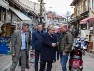 BAŞKAN IŞIK PROJELERİ YERİNDE ANLATTI