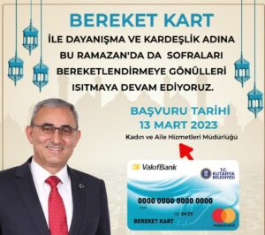 RAMAZAN KÜTAHYA’DA “BEREKET”Lİ GEÇECEK