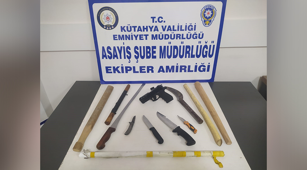 Kütahya’da Asayiş Şube Müdürlüğünce