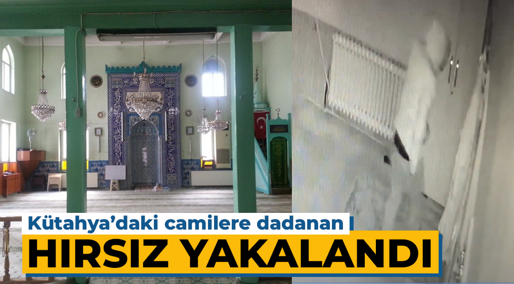 Kütahya’da camilerdeki bağış kumbaralarından