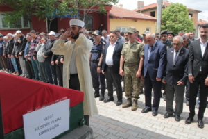 Kıbrıs gazisi Afyonkarahisar’da son yolculuğuna uğurlandı