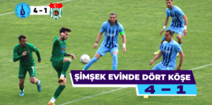 Şimşek evinde dört köşe