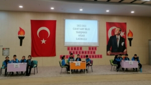 4.Sınıflar Cahit Arf Bilgi yarışması