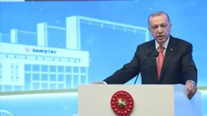 Erdoğan, Danıştay’ın 155. Kuruluş Yıl Dönümü Töreni’nde konuştu.