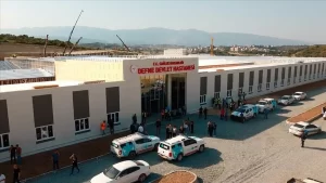 Hatay’da Defne Devlet Hastanesinin yapımında sona gelindi