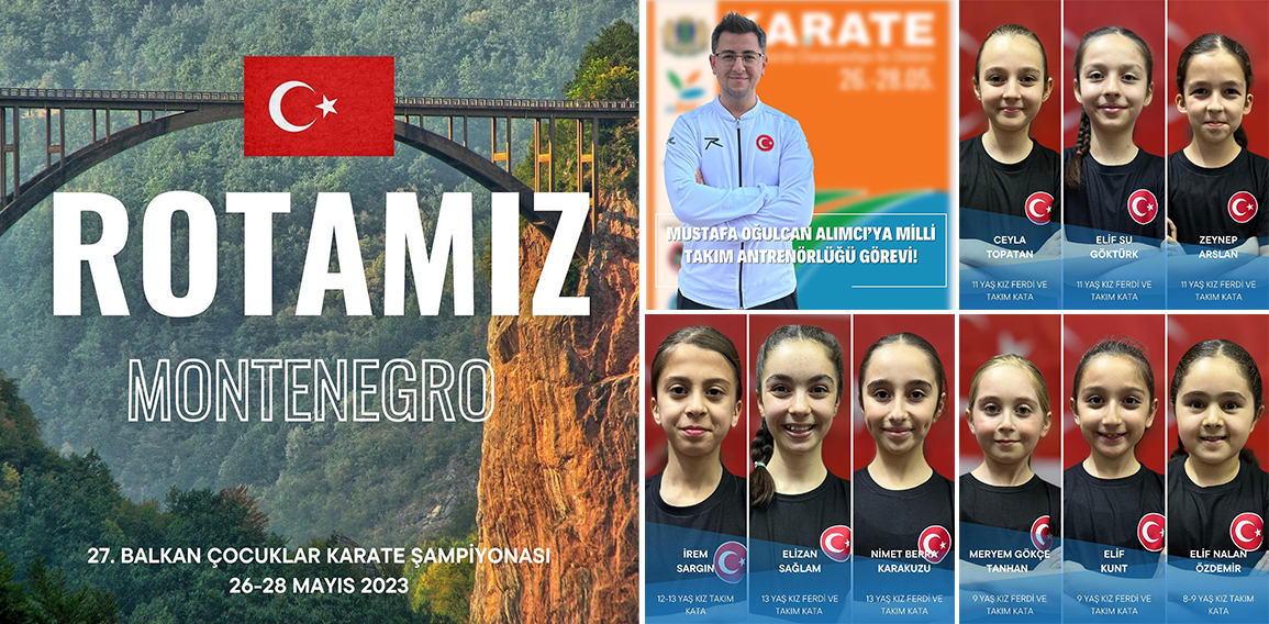 27.Balkan Çocukları Karate Şampiyonası’nda