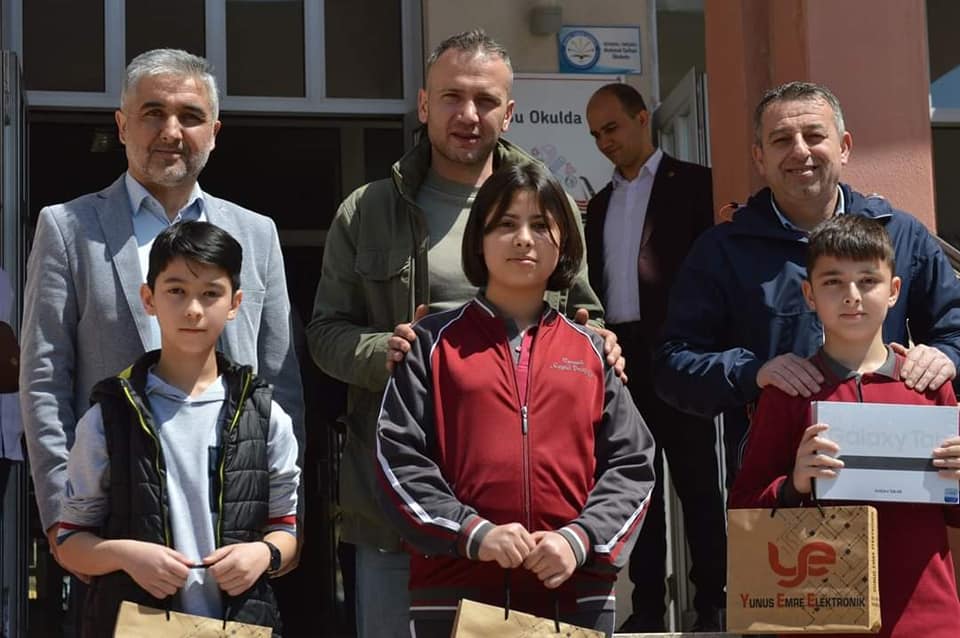 Tavşanlı’da Moymul Ortaokulu öğrencileri