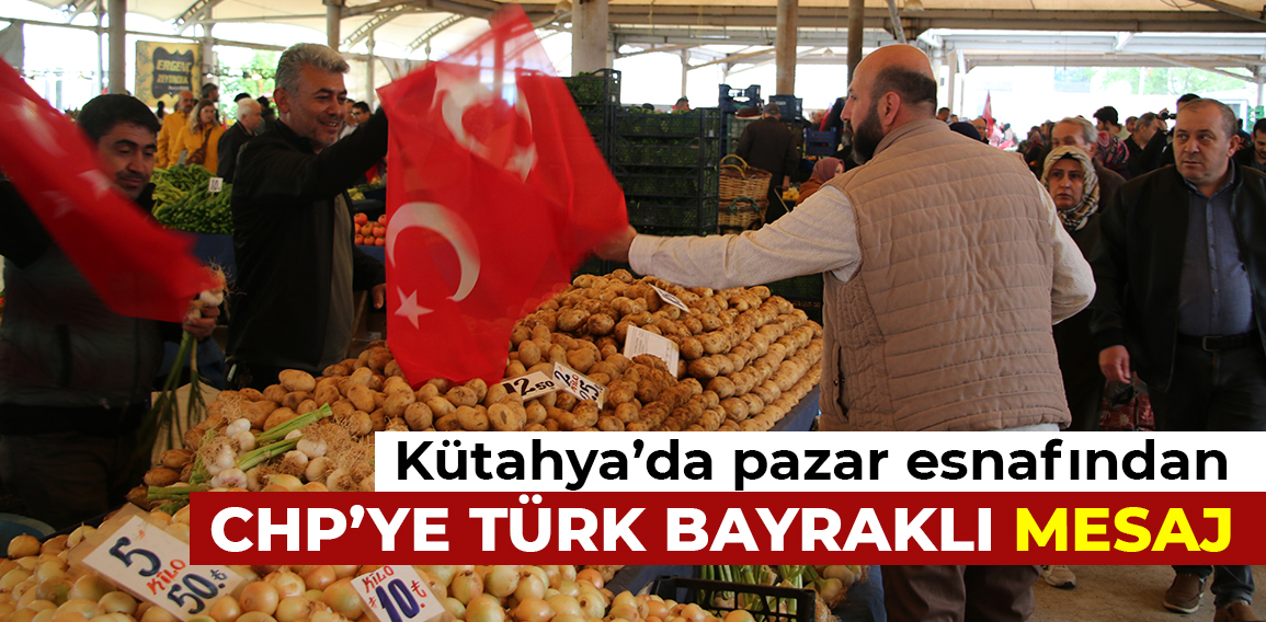  Kütahya’da pazar esnafı Cuma