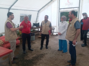 Kütahya Tarım ve Orman İl Müdürlüğü, Kahramanmaraş’ta denetime devam ediyorlar