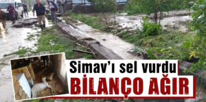 Simav’da sel felaketi, bilanço ağır