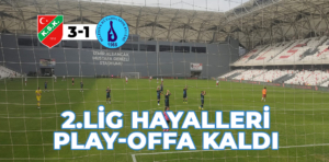 Belediye Kütahyaspor’da 2. Lig hedefi play-off maçlarına kaldı