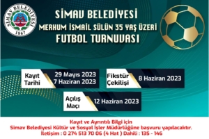 Futbol turnuvasına başvurular başladı