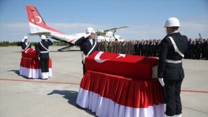 Şehit iki polis memuru için Şanlıurfa’da tören düzenlendi