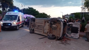 Manisa’daki trafik kazasında 1 çocuk yaşamını yitirdi, 5 kişi yaralandı