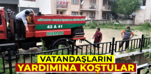 Kütahya’da orman personeli vatandaşın yardımına koştu