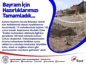 Tavşanlı’da bayram için hazırlıklar tamam