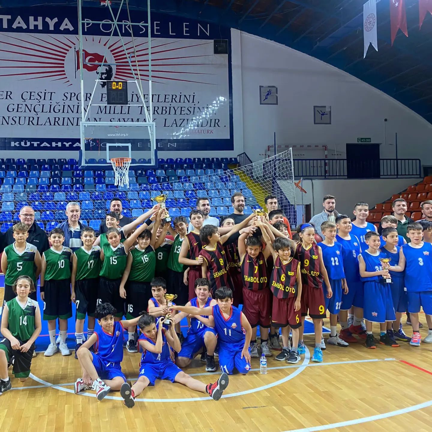 U12 Erkek Yerel Ligi bitti