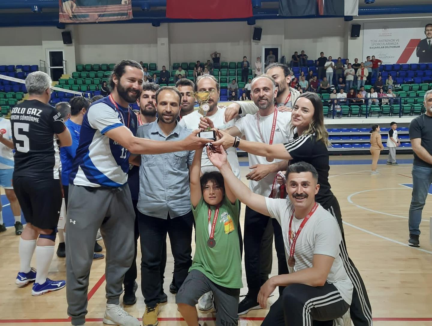 Voleybolda kazanan kurum belli oldu