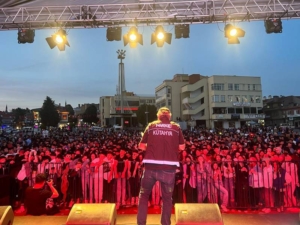 Kütahya’da ekipler konser öncesi bin kişiyi bilgilendirdi