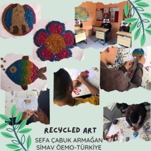 Simav’da”Recycle Art” projesi başladı