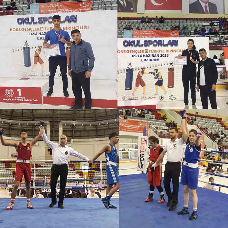 Erzurum’da gerçekleştirilen Türkiye Boks