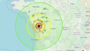 Fransa’da dün meydana gelen 5,8 büyüklüğündeki deprem