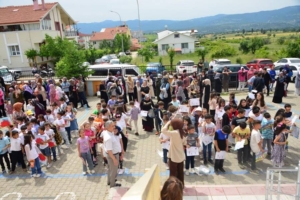 Gediz’de karne dağıtım töreni düzenlendi