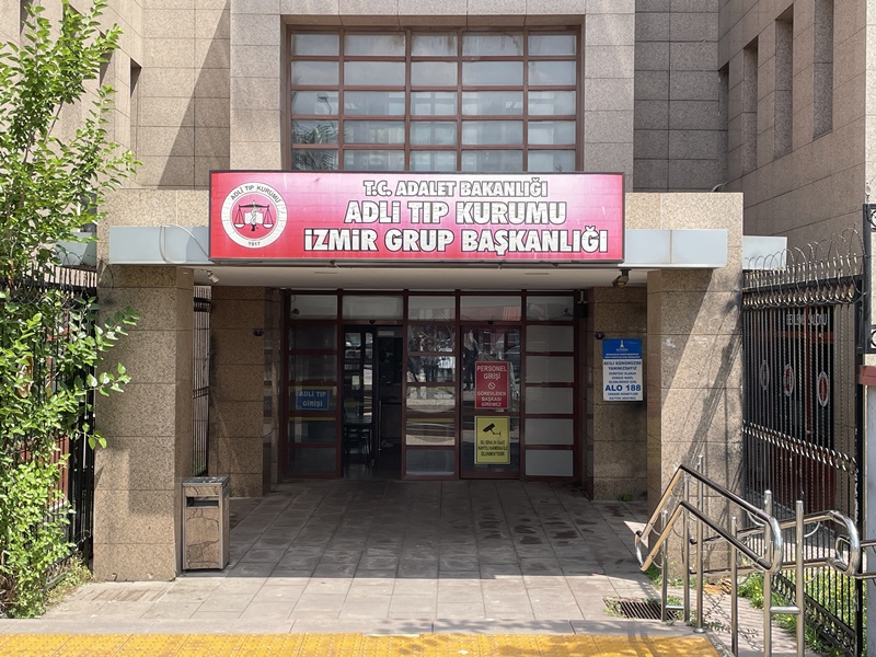 İzmir’in Bayraklı ilçesinde bir