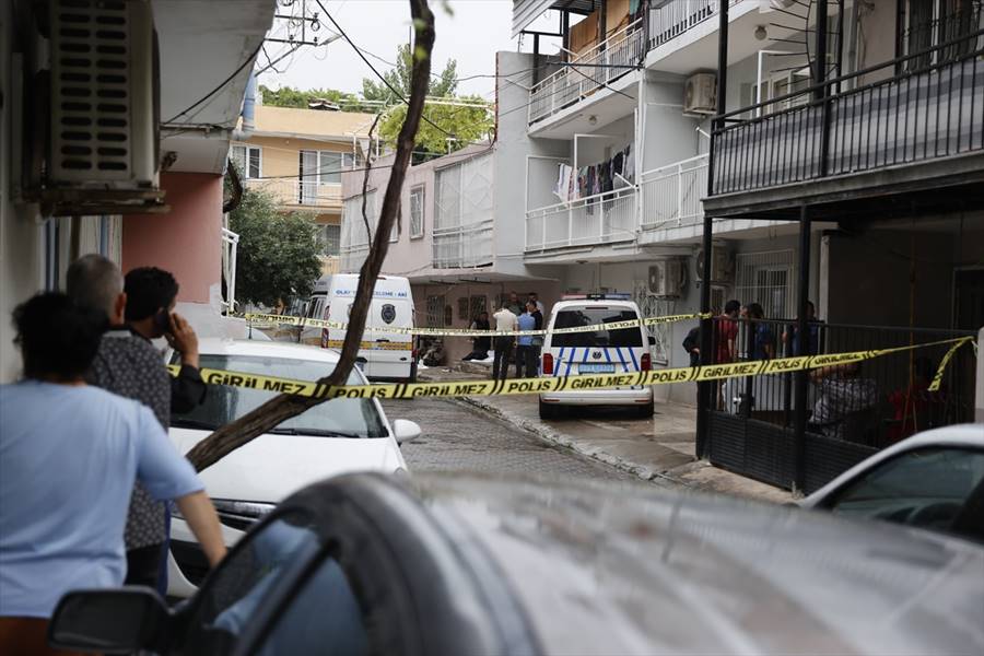 İzmir’in Bayraklı ilçesinde bir