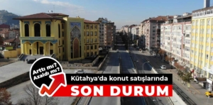 Kütahya’da konut satışları yüzde 25 düştü