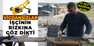 Kütahya’da vicdansızlar işçinin rızkına göz dikti