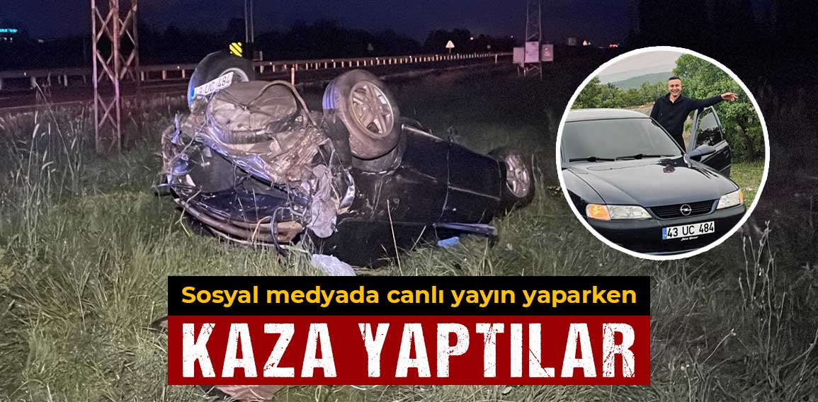 Kütahya’da sosyal medyadan canlı