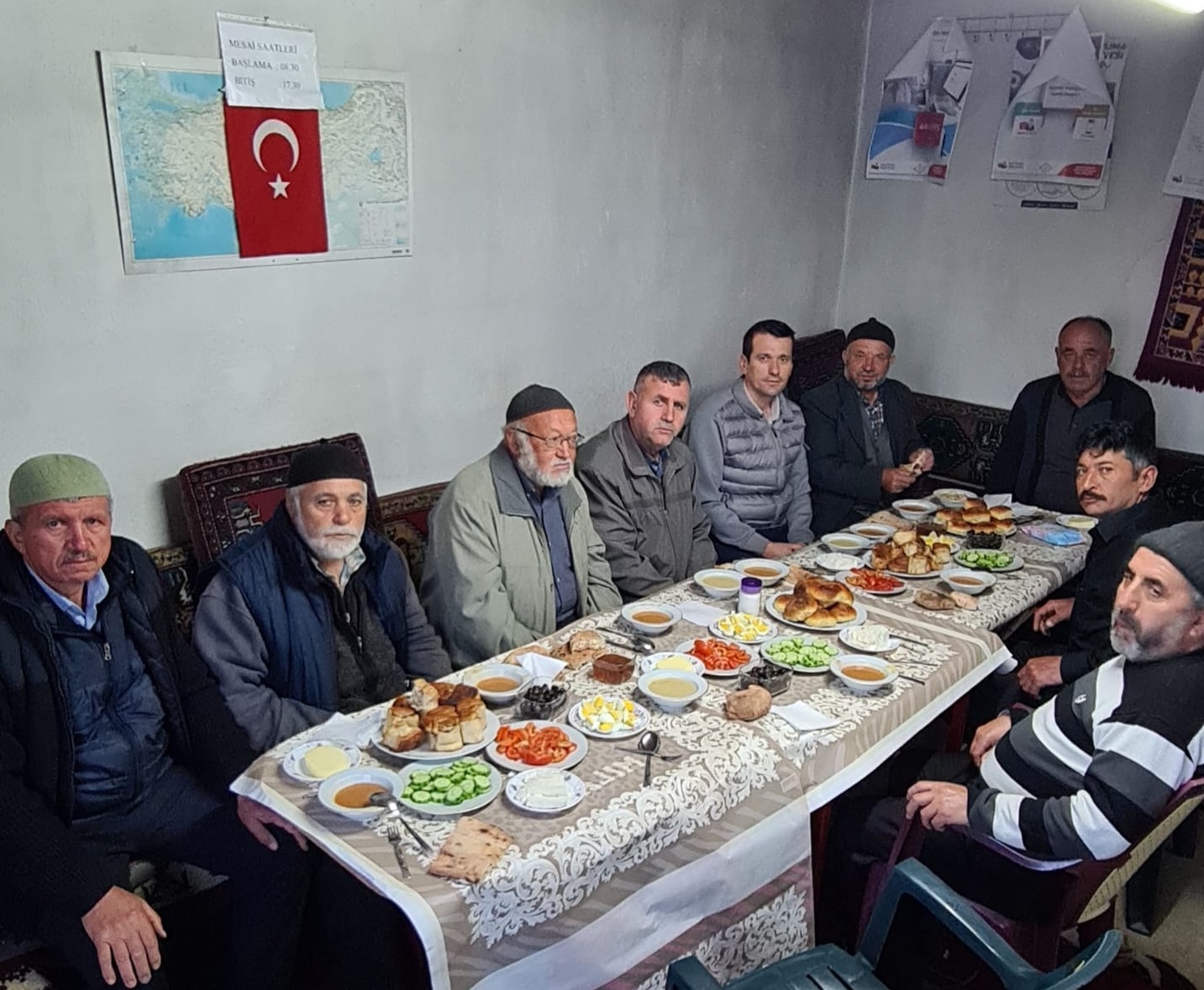 Dumlupınar ilçe müftülüğü olarak gerçekleştirilen sabah namazı buluşmaları programı Yüylük köyünde icra edildi.