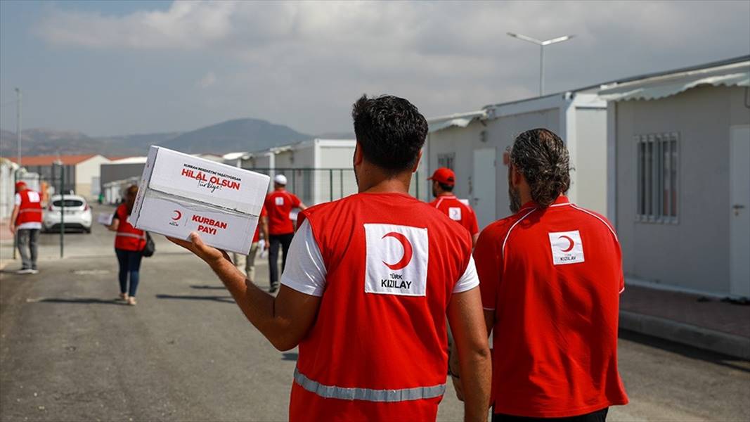 Türk Kızılay, deprem bölgesindeki