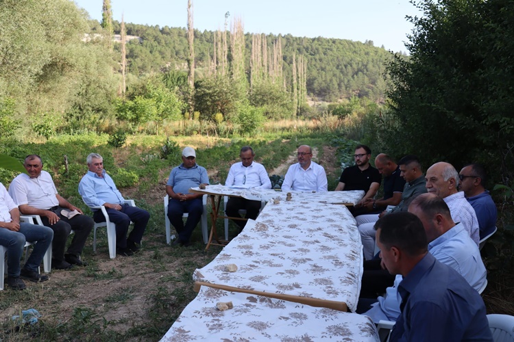 Önsay Çavdarhisar ilçe köy muhtarları ile buluşma