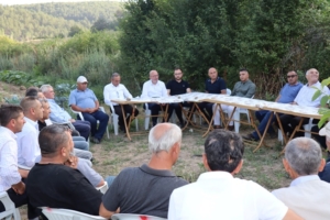 Önsay Çavdarhisar ilçe köy muhtarları ile buluşma