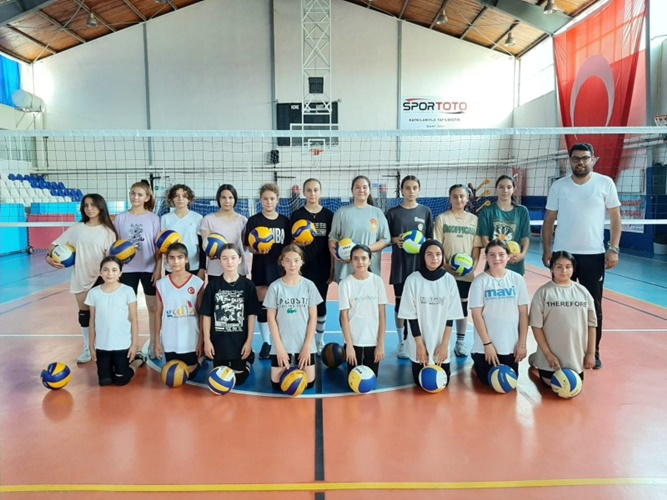 İlçede yaz spor okullarının